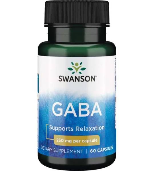 Swanson Gaba 250 мг (60 капс)