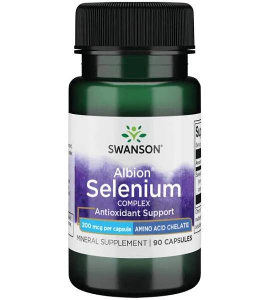 Swanson Selenium Complex 200 мг (90 капс)