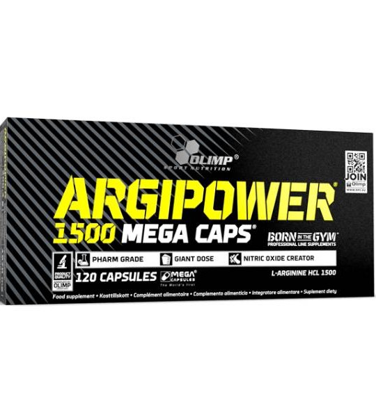 Olimp Argi Power 1500 Mega Caps 120 капс
