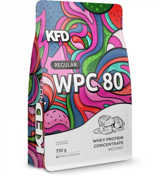 KFD Nutrition Regular WPC 80 (750 грамм)