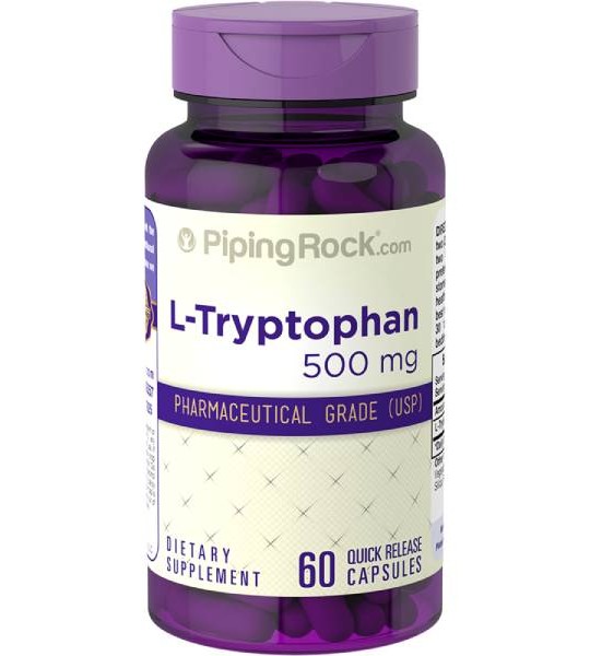 Piping Rock L-Tryptophan 500 мг 60 капс