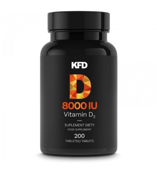 KFD Nutrition Vitamin D3 8000 IU 200 табл