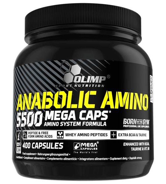 Olimp Anabolic Amino 5500 Mega Caps 400 капс