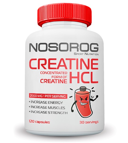 Nosorog Creatine HCl 120 капсул