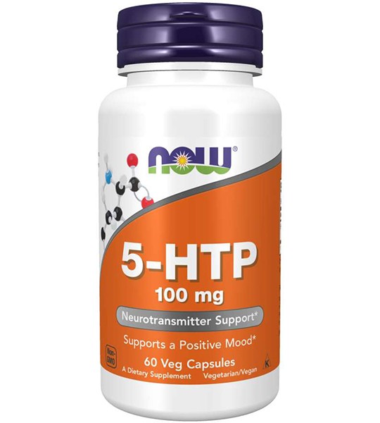 NOW 5-HTP 100 mg Veg Capsule 60 капс