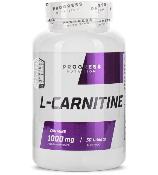Progress Nutrition L-carnitine 1000 мг 30 табл