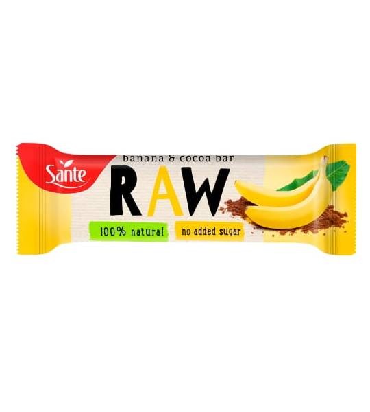 Sante Raw Натуральный батончик без сахара 35 грамм
