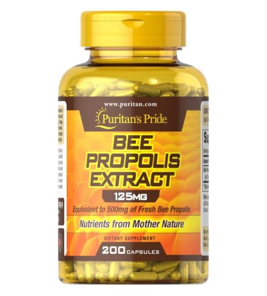 Puritan's Pride Bee Propolis Extract 500 мг (200 капс)