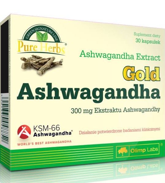Olimp Ashwagandha KSM-66 Gold 300 мг (30 капс)