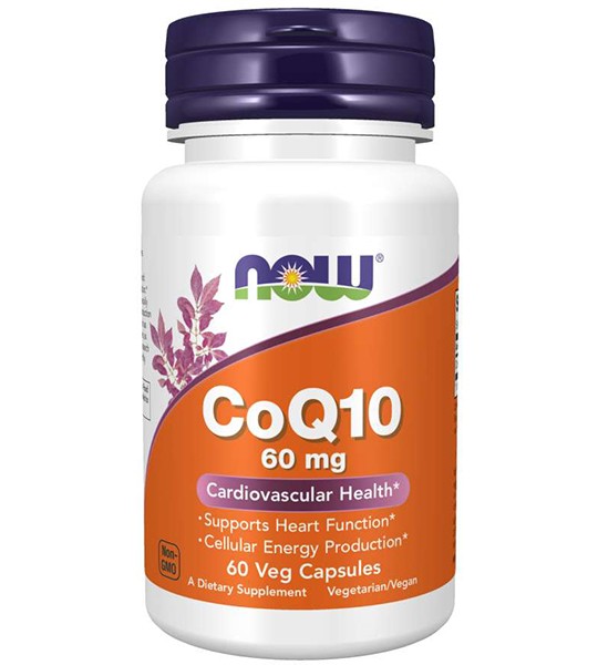 NOW CoQ10 60 мг (60 капс)