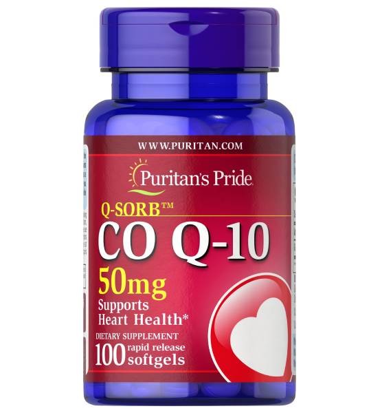 Puritan's Pride Q-SORB Co Q-10 50 mg (100 капс)