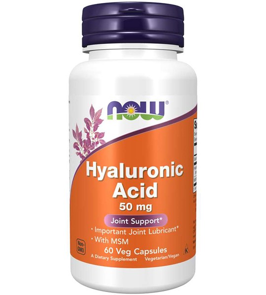 NOW Hyaluronic Acid 50 mg (60 капс)