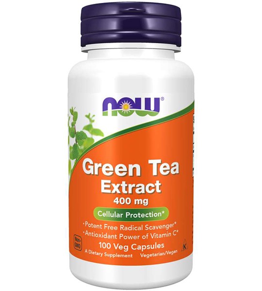 NOW Green Tea Extract 400 mg (100 капс)