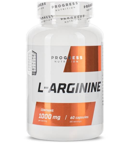 Progress Nutrition L-arginine 60 капс