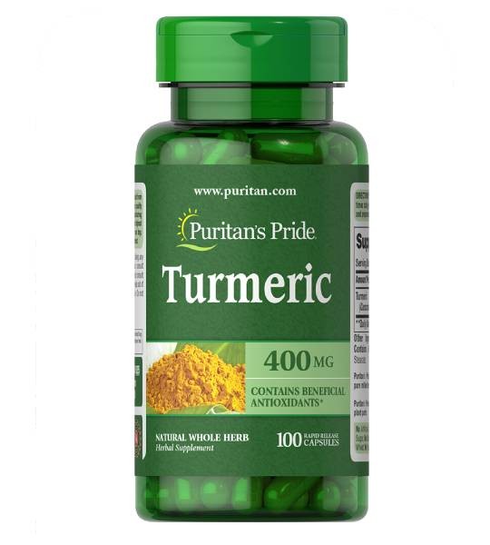 Puritan's Pride Turmeric 400 мг (100 капс)