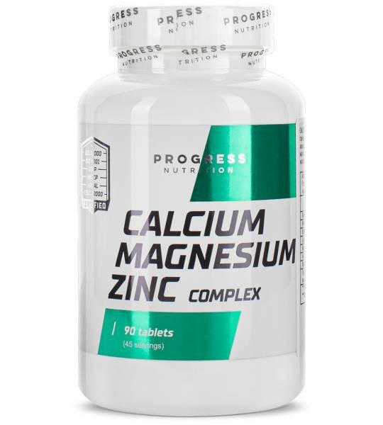 Progress Nutrition Calcium Magnesium Zink 90 табл
