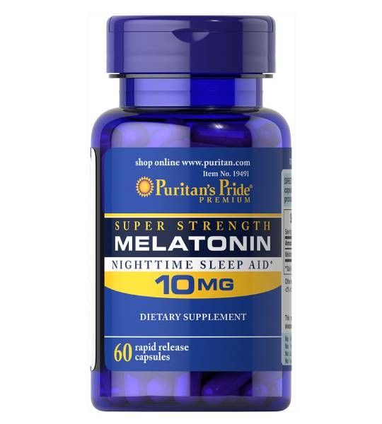 Puritan's Pride Melatonin 10 mg (60 капс)