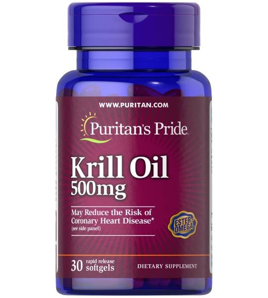 Puritan's Pride Krill Oil 500 мг (30 капс)