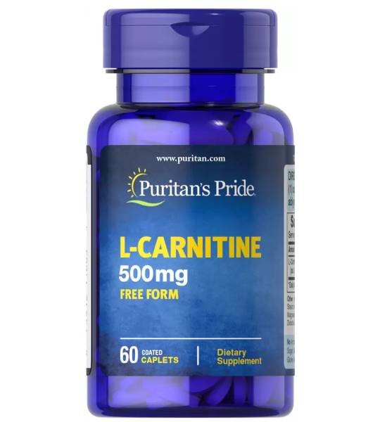 Puritan's Pride L-Carnitine 500 mg (60 капс)