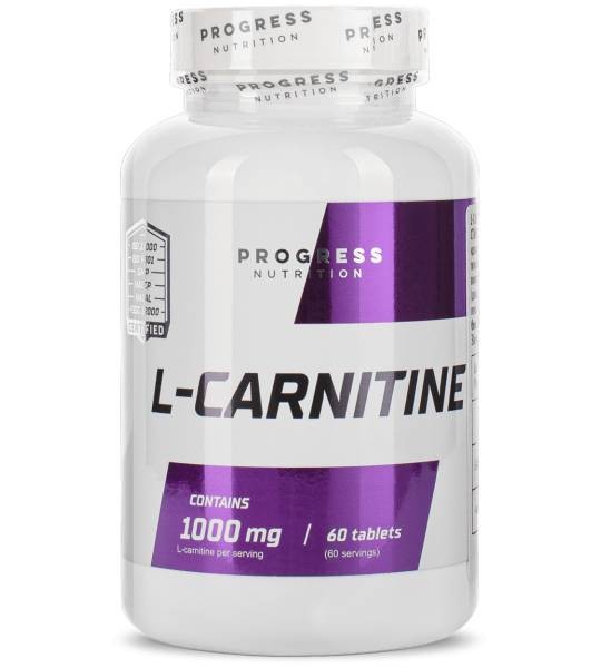 Progress Nutrition L-carnitine 1000 мг 60 табл