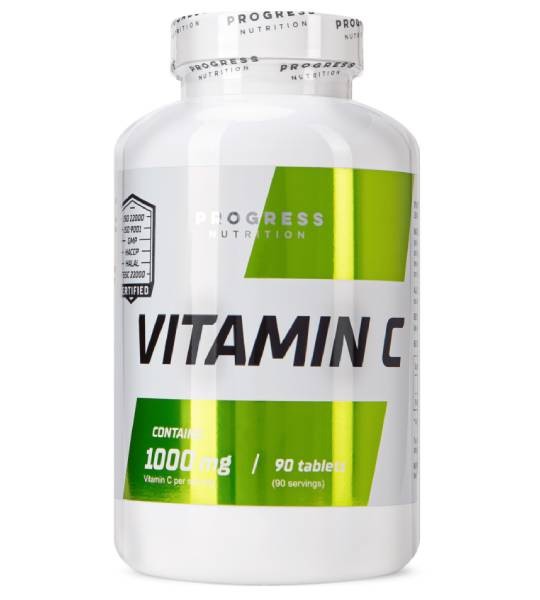 Progress Nutrition Vitamin C 1000 мг 90 табл
