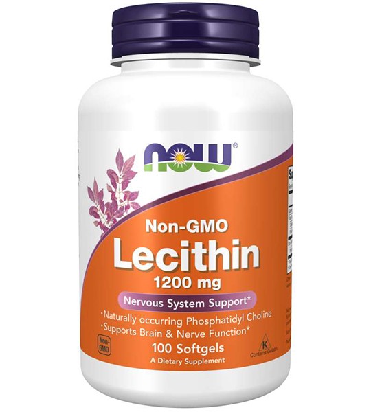 NOW Lecithin 1200 mg  (100 капс)