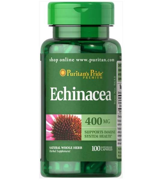 Puritan's Pride Echinacea 400 мг(100 капс)