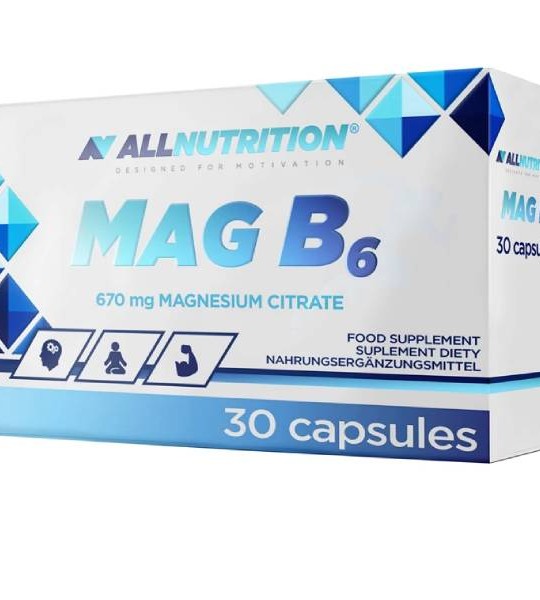 AllNutrition Mag B6 670 мг Citrate (30 капс)
