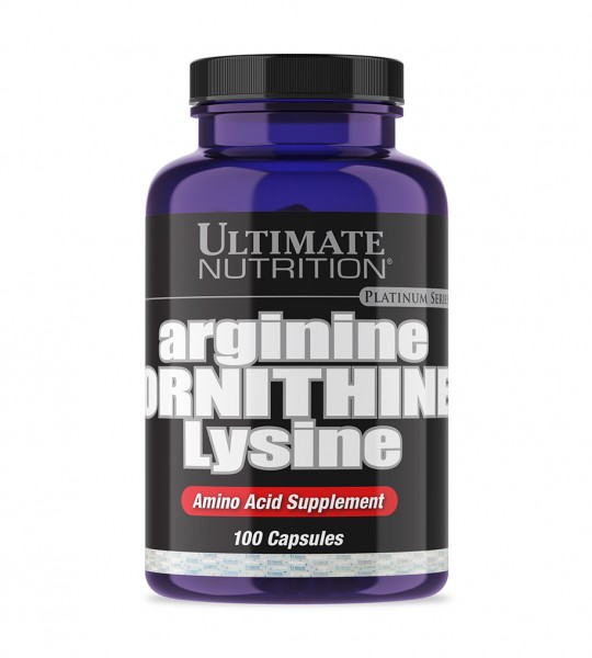Ultimate Nutrition Arginine Ornithine Lysine 100 капс