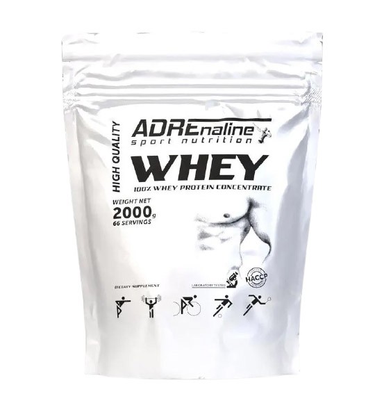 Adrenaline Whey Protein 2000 грам