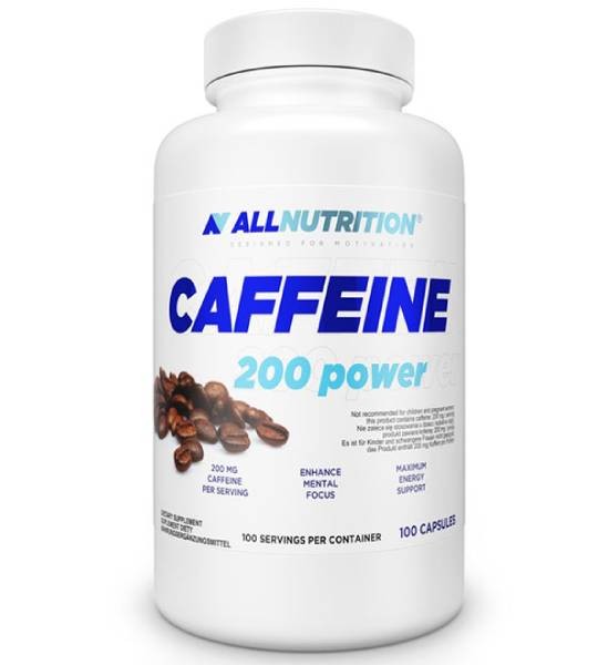 AllNutrition Caffeine 200 Power (100 капс)