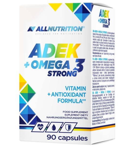 AllNutrition Vitamin ADEK + Omega 3 Strong (90 капс)