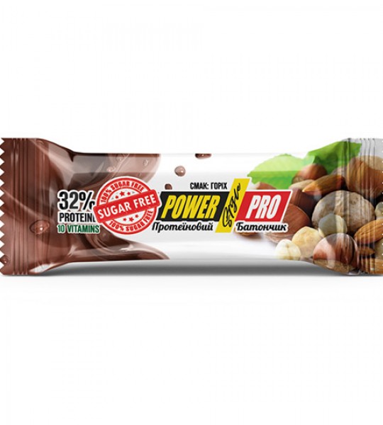Power Pro Орех Protein bar 32% Sugar Free (60 грамм)