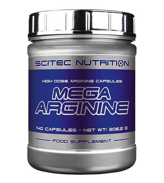 Scitec Nutrition Mega Arginine 140 капс