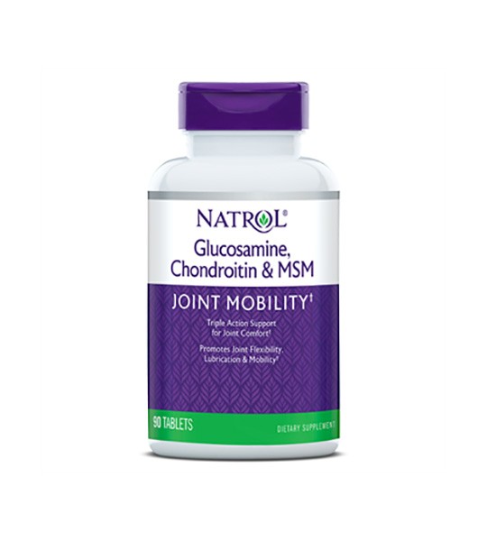 Natrol Glucosamine Complex Chondroitin & MSM 90 табл