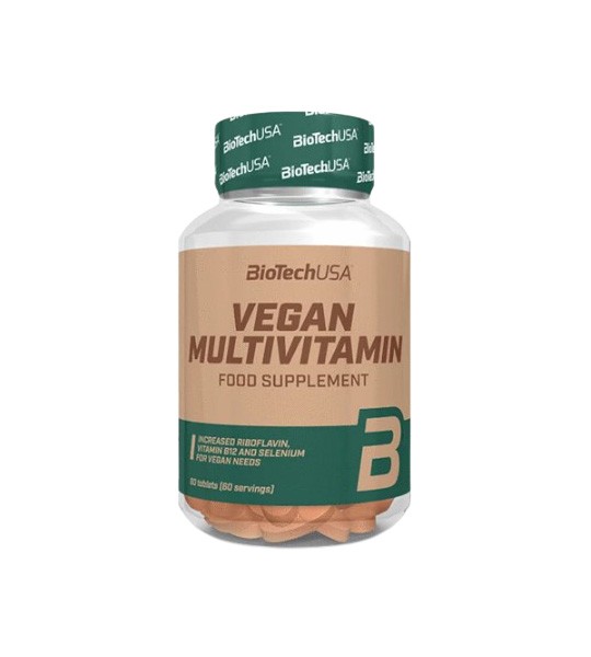 BioTech (USA) Vegan Multivitamin 60 табл