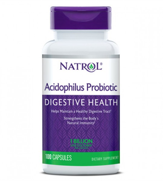 Natrol Acidophilus Probiotic 100 мг 100 капс