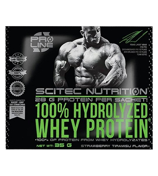 Scitec Nutrition 100% Hydrolyzed Whey Protein (35 грам)
