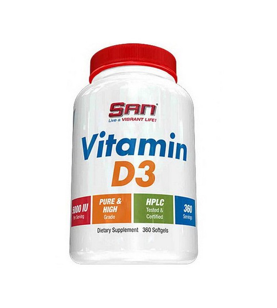 San Vitamin D3 5000 IU 360 капс