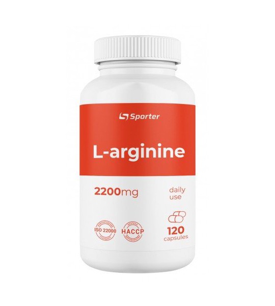 Sporter L-Arginine 2200 мг (120 капс)