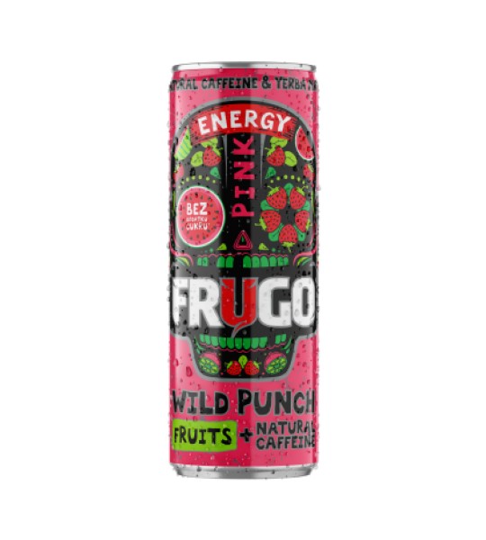 4MOVE Енергетичний напій Frugo Wild Punch Pink 330 мл