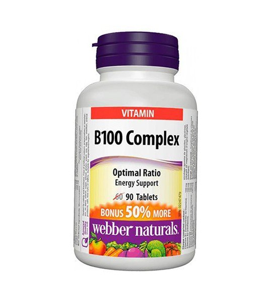 Webber Naturals B100 Complex 90 табл