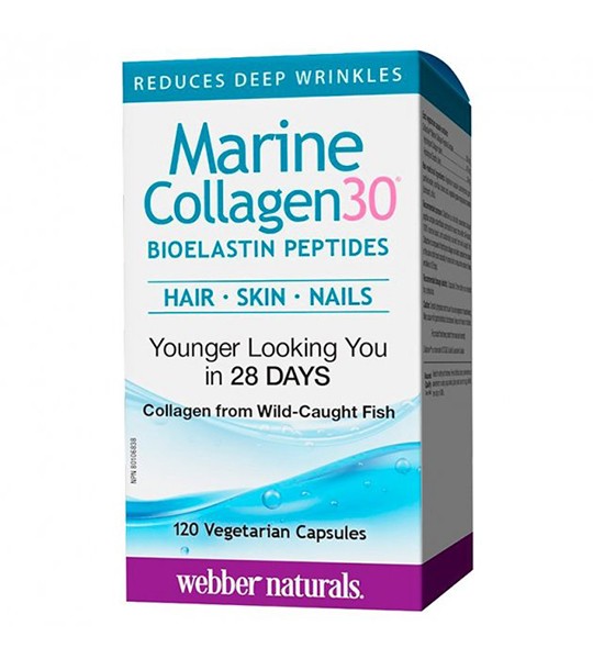 Webber Naturals Collagen30 Marine 120 капс