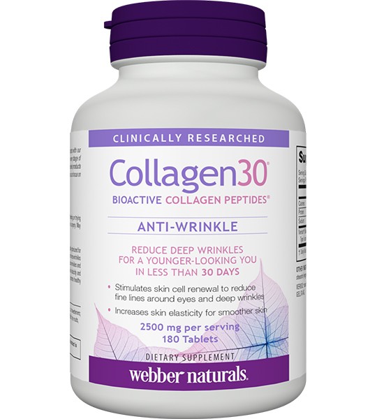 Webber Naturals Collagen30 2500 мг 180 табл
