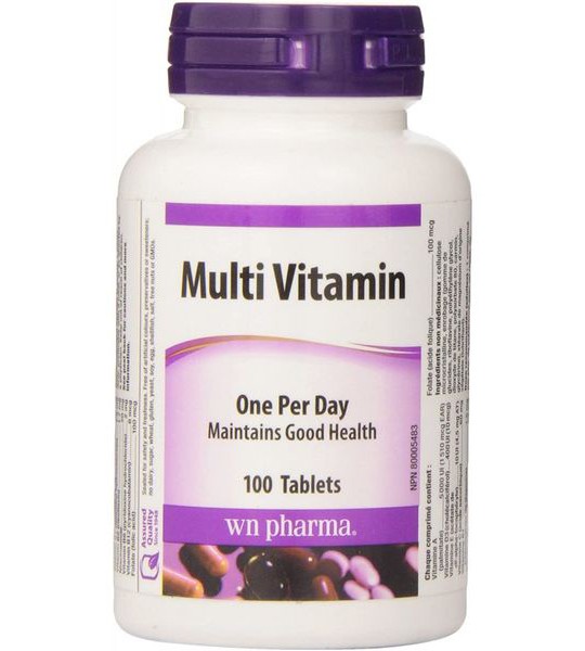Webber Naturals Multi Vitamin One Per Day 100 табл