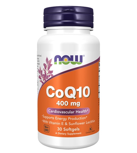 NOW CoQ10 400 мг 30 капс