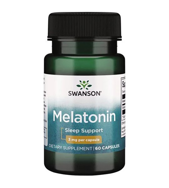 Swanson Melatonin 3 мг 60 капс