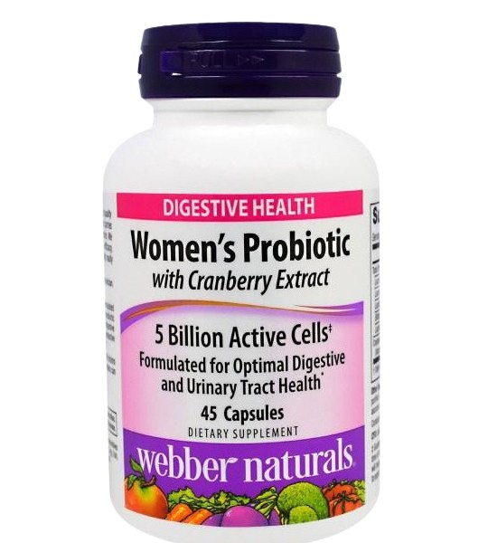 Webber Naturals Probiotic 5 Billion 45 капс