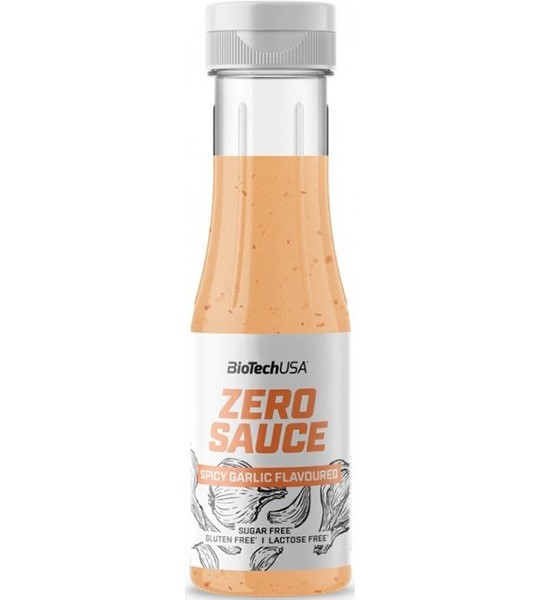 BioTech (USA) Zero Sauce Spicy Garlic Flavoured 350 мл