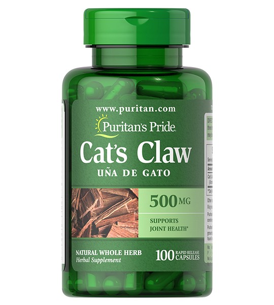 Puritan's Pride Cats Claw 500 мг 100 капс